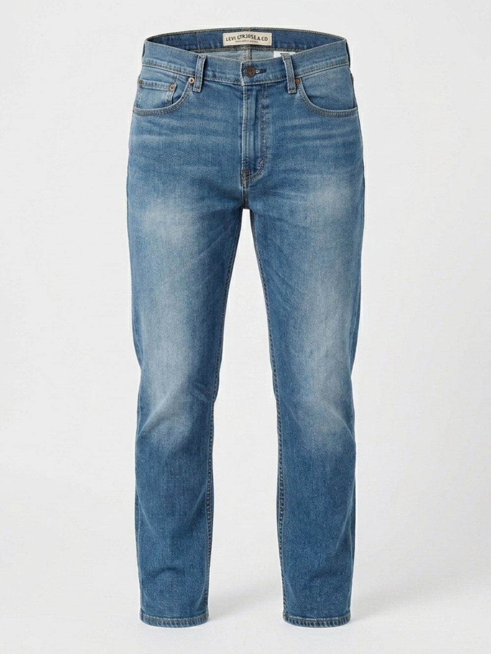 Levi’s 505 Regular Taper Jeans Mens 34x32‎ Medium Wash Blue Denim